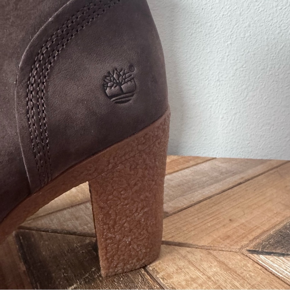 Timberland Glancy Boot in Dark Brown Nubuck - Picture 12 of 14